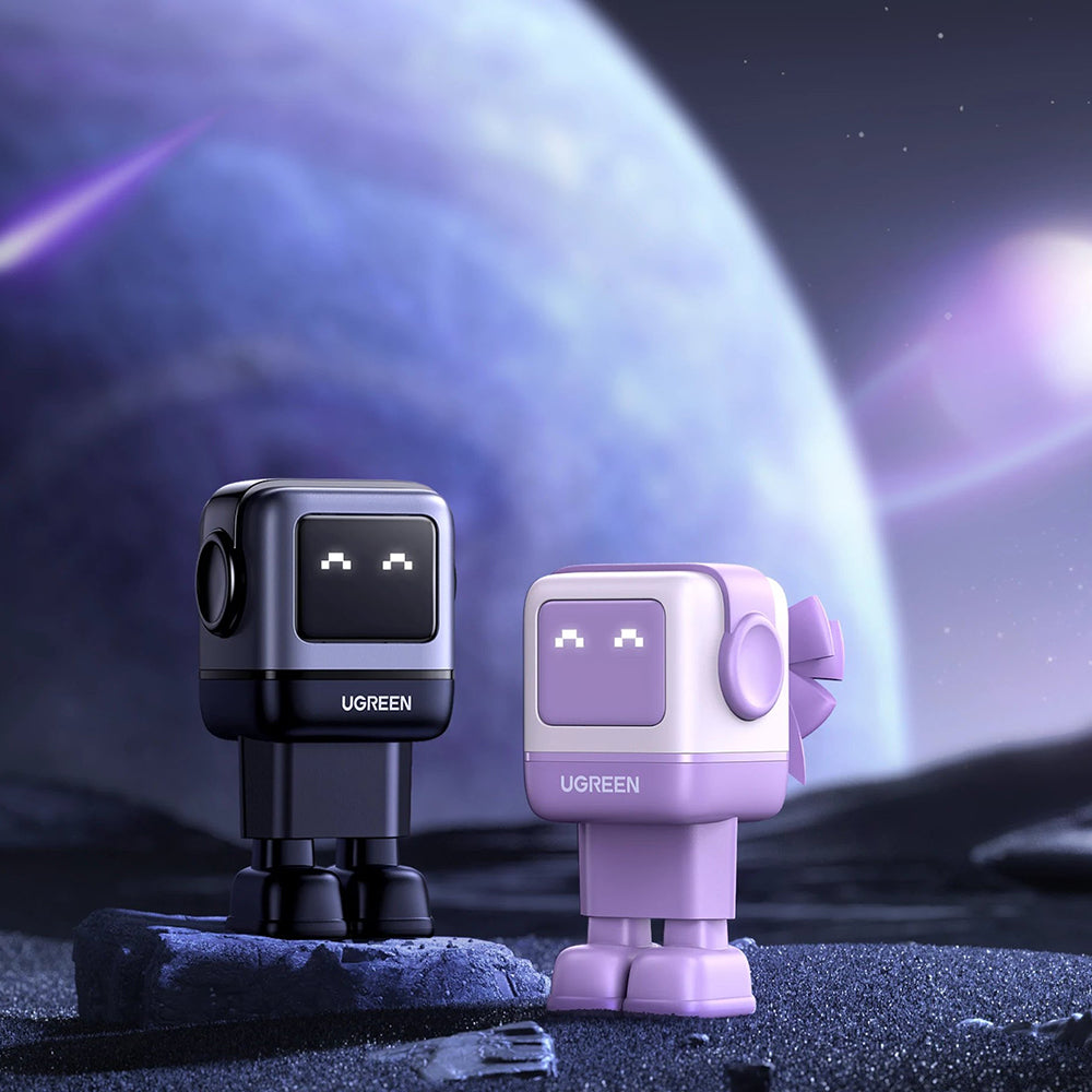 UGREEN CD361 Uno netværksoplader, 65W, 3.25A, 1 x USB-A - 2 x USB-C, Lilla