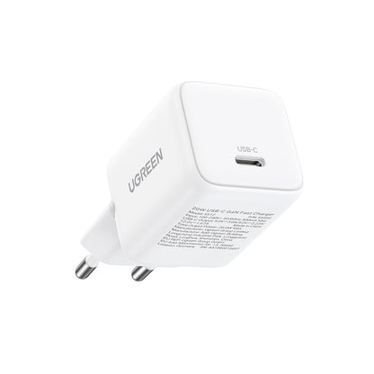 Netværksoplader UGREEN X512, 20W, 3A, 1 x USB-C, Hvid
