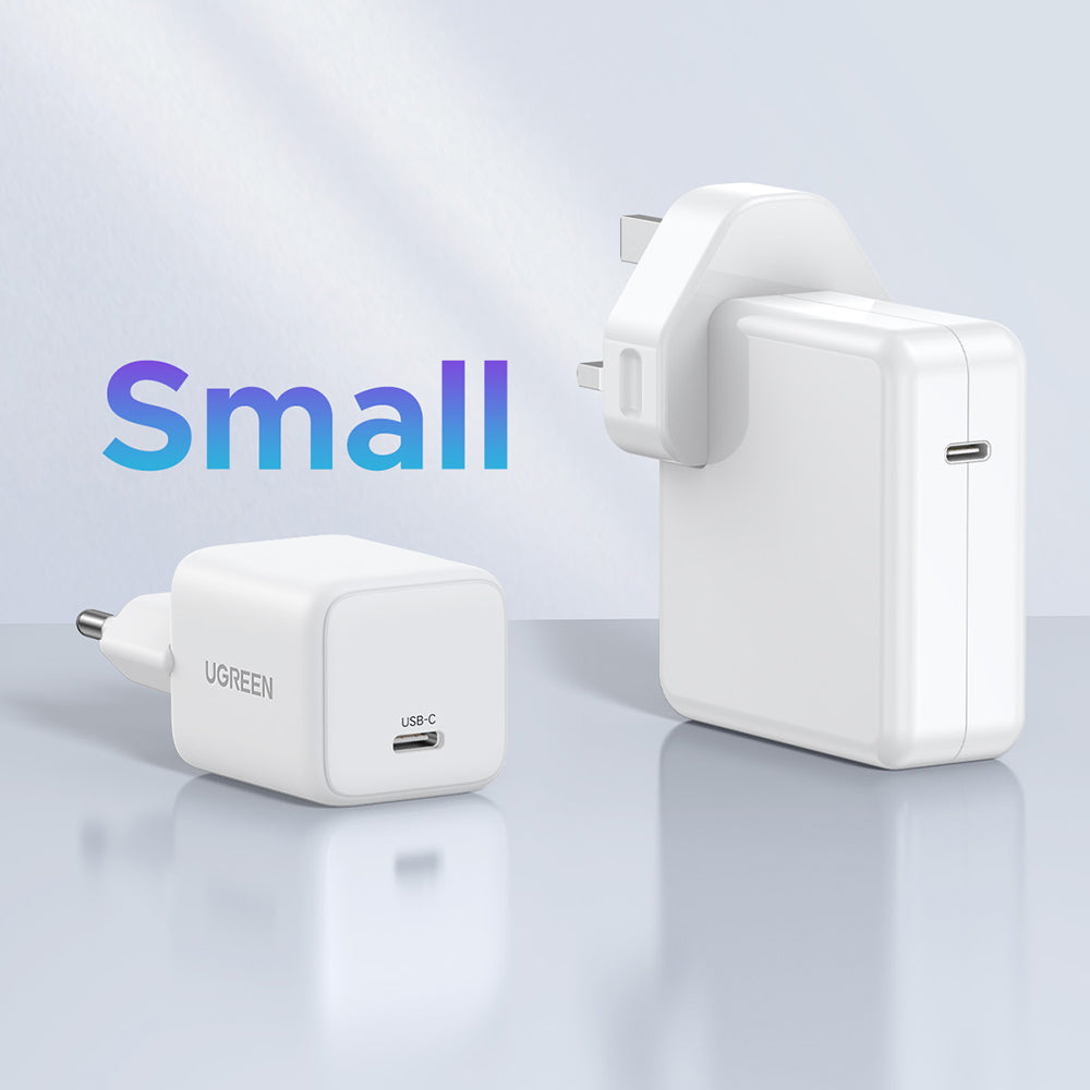 Netværksoplader UGREEN X512, 20W, 3A, 1 x USB-C, Hvid