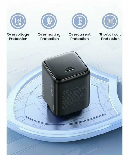 UGREEN X517 Netværksoplader, 25W, 3A, 1 x USB-C, Sort