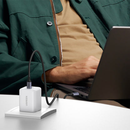 UGREEN X526 Netoplader (65154), 45W, 3A, 2 x USB-C, Hvid