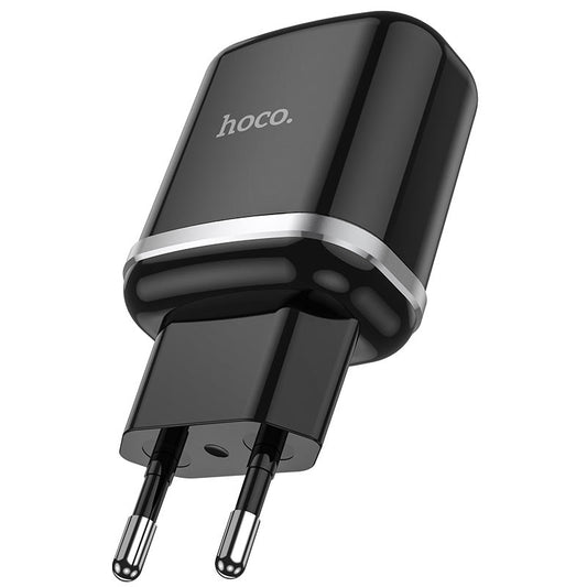 Netværksoplader HOCO N3, 18W, 3A, 1 x USB-A, Sort