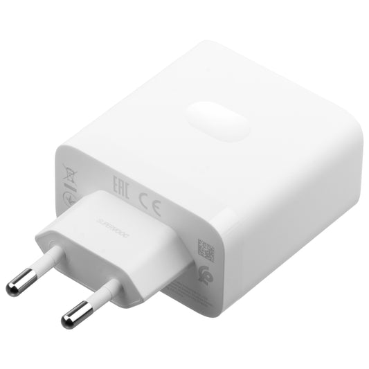 OnePlus Netværksoplader, 80W, 7.3A, 1 x USB-A, Hvid 5461100064