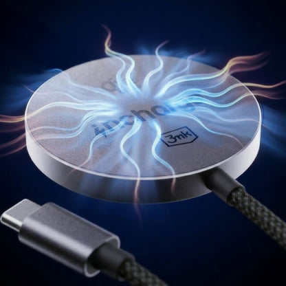 Trådløs netoplader 3MK Align, 25W, Sort