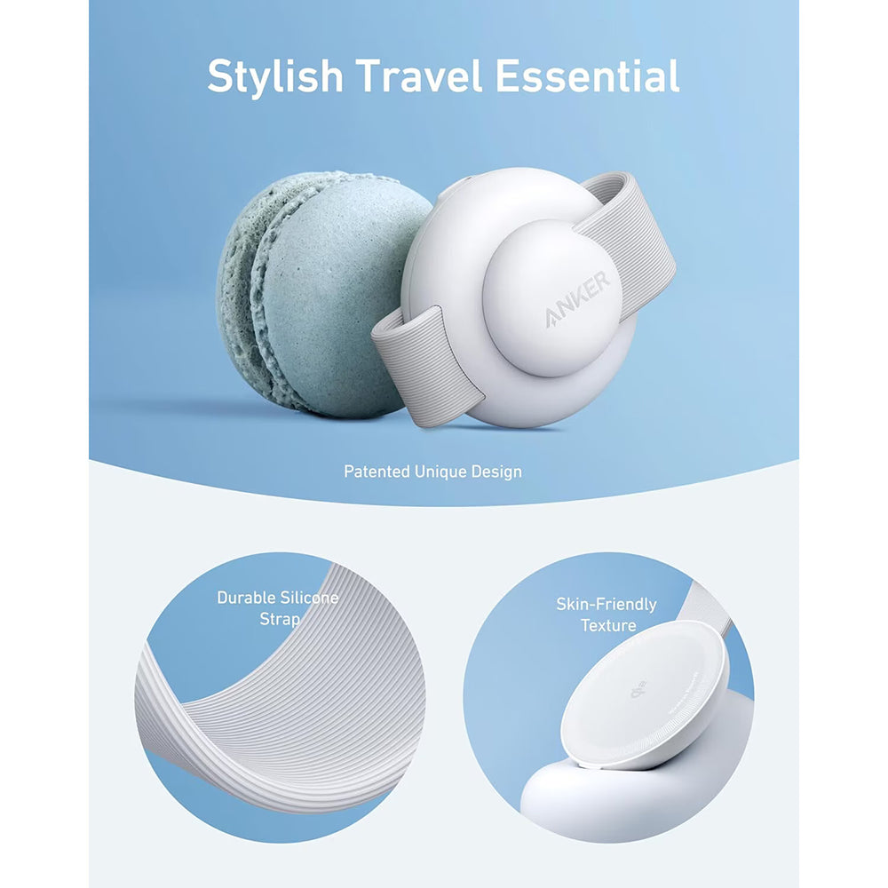 Anker MagGo 3i1 trådløs netoplader, 15W, 1,67A, hvid B25M8H21