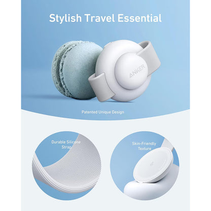 Anker MagGo 3i1 trådløs netoplader, 15W, 1,67A, hvid B25M8H21