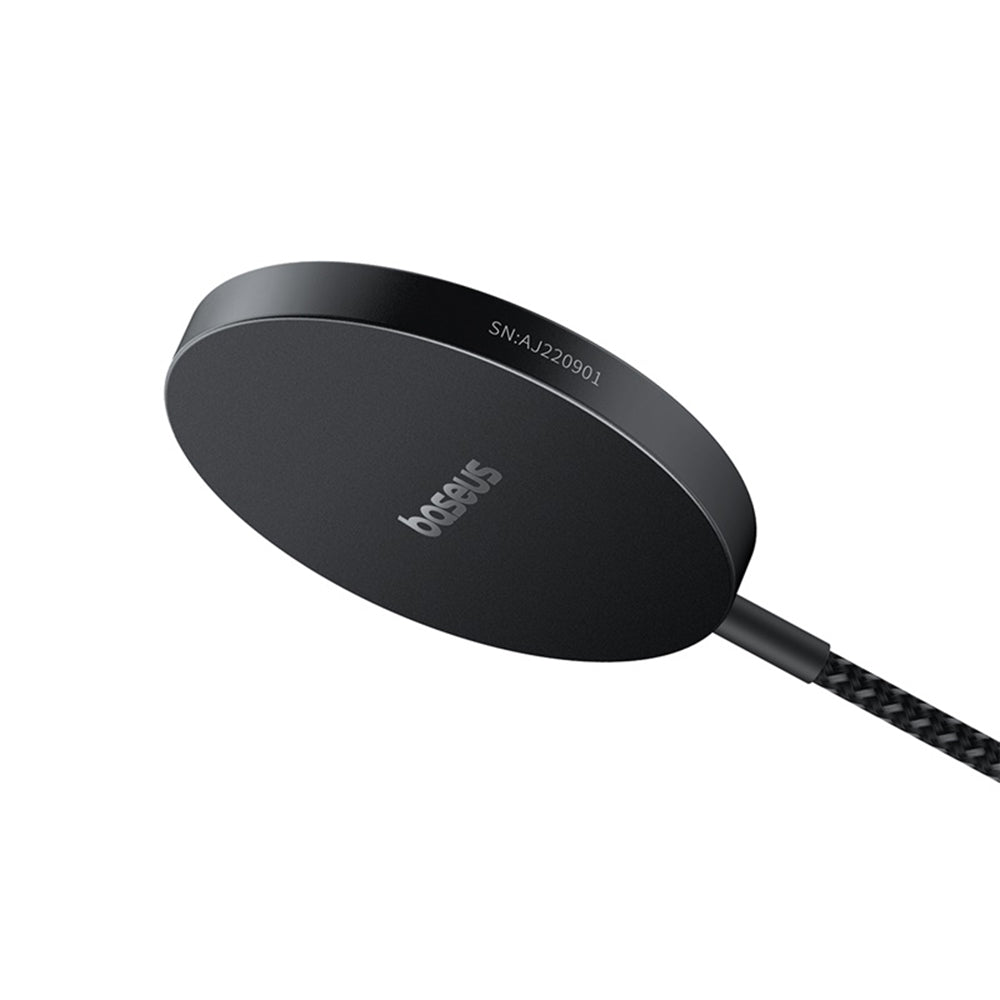 Baseus Simple Mini4 Air trådløs netværksoplader, 15W, 1.67A, Sort P10278200111-00