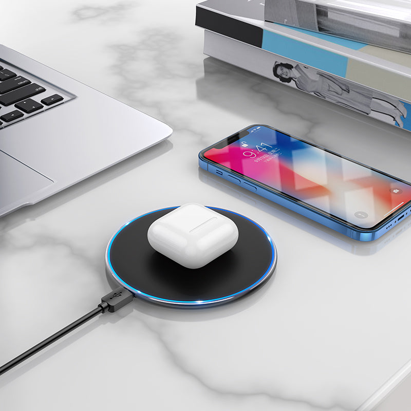 Trådløs Netværksoplader Borofone BQ3 Pro, 15W, 1.67A, Sort