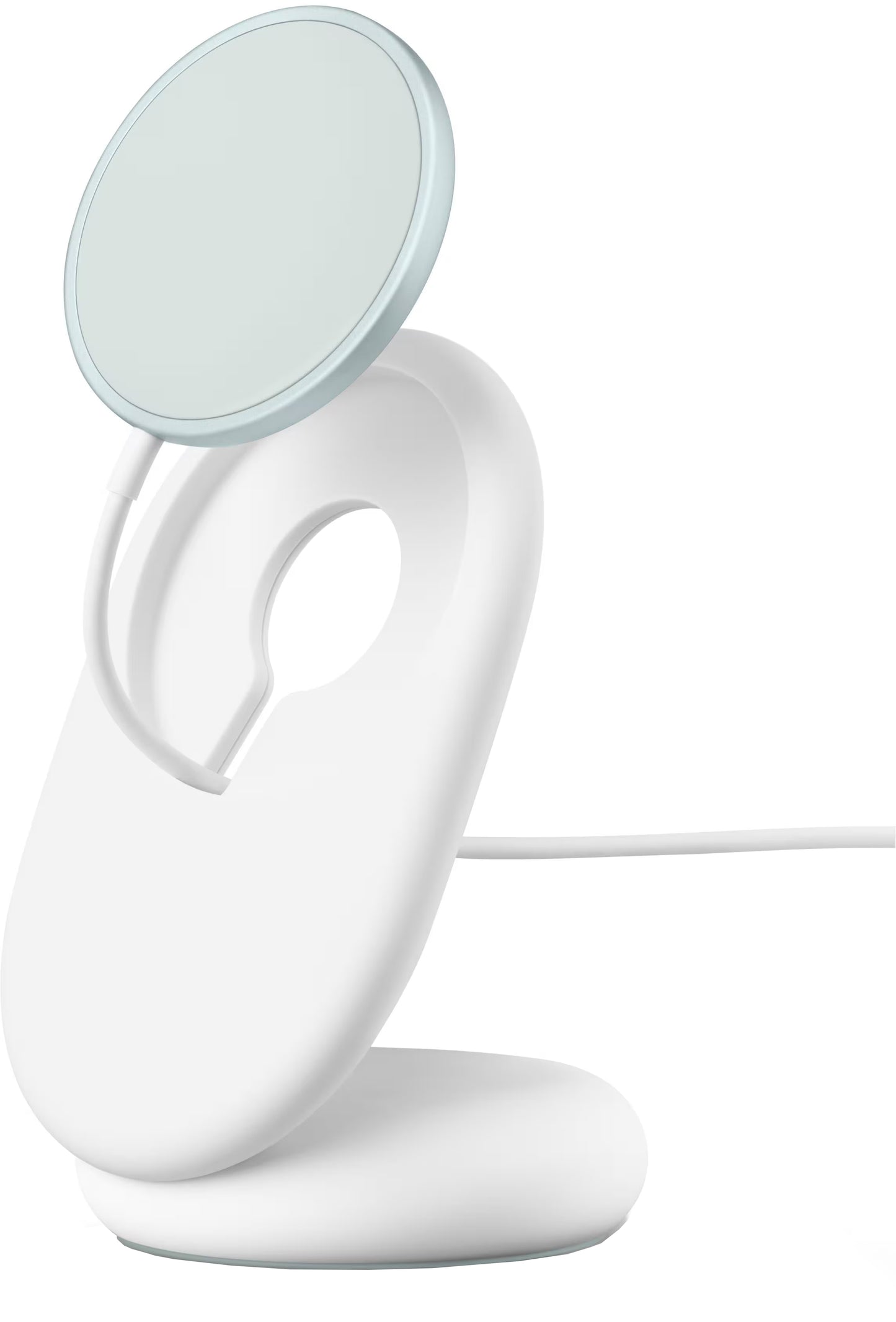 Trådløs Netværksoplader med Google Pixelsnap Støtte, 25W, Blågrå