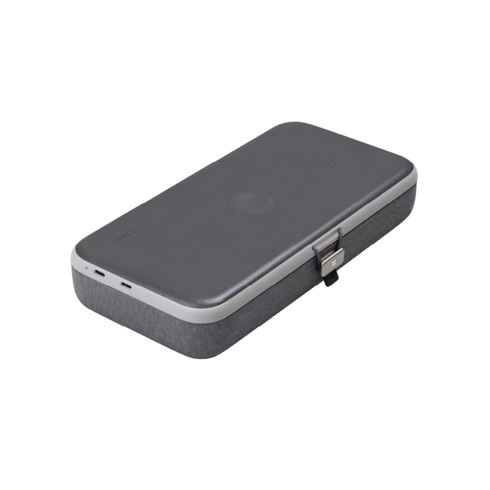 Trådløs Netværksoplader Edizard PowerCube 3in1, 65W, 3.25A, 1 x USB-C, Grå