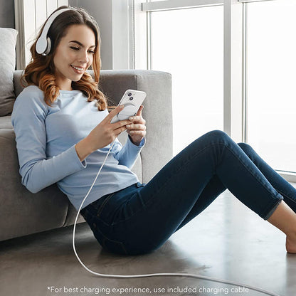 Trådløs Netværksoplader ESR HaloLock, 15W, 1.67A, Hvid