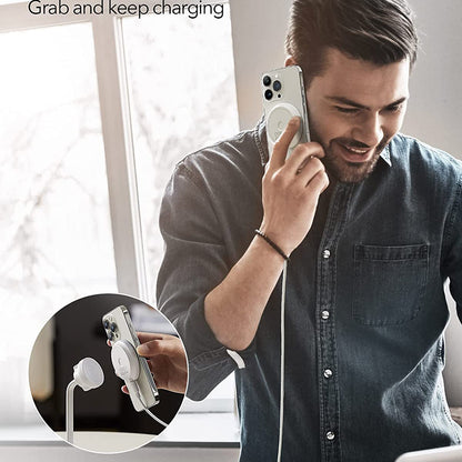 Trådløs Netværksoplader ESR HaloLock Shift, 15W, 1.67A, Hvid