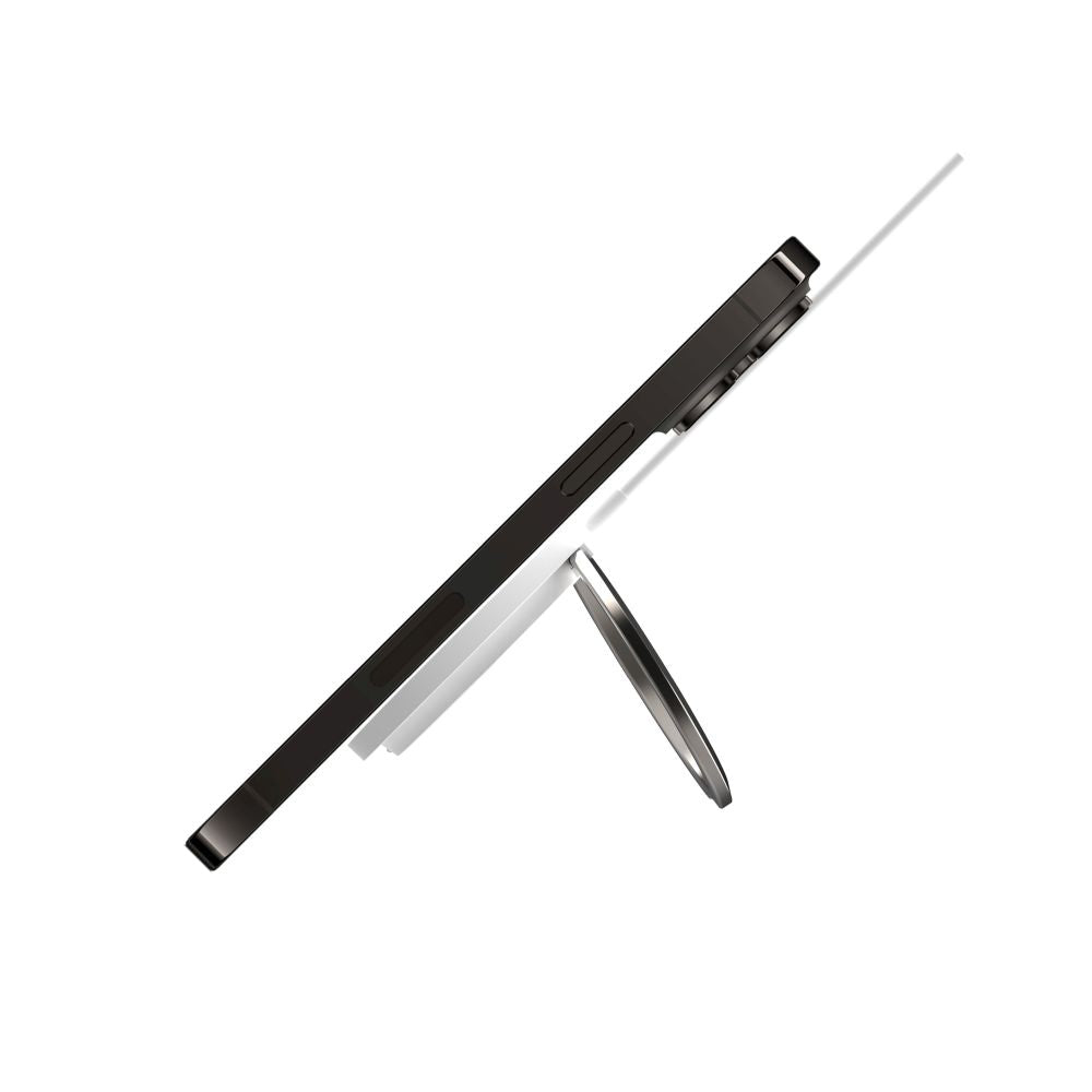 Trådløs Netværksoplader Fixed Ring, 15W, 1.67A, Hvid