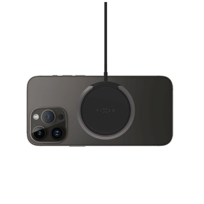 Trådløs Netværksoplader Fixed Ring, 15W, 1.67A, Sort