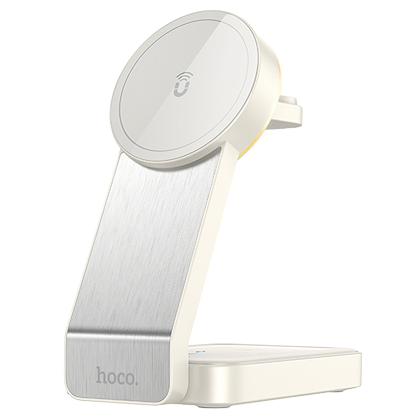 Trådløs Netværksoplader HOCO CQ3 3in1, 15W, 1.67A, Hvid