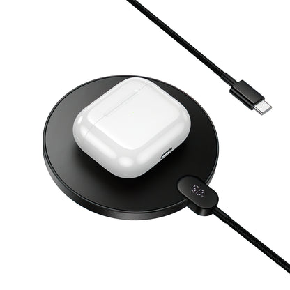 Trådløs Netværksoplader HOCO CW62, 15W, 1.67A, Sort