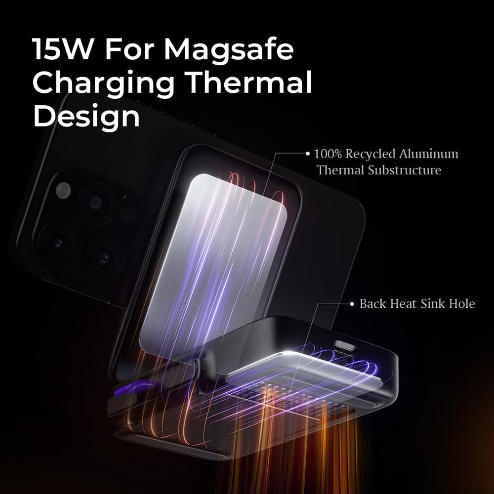 Lisen W106 3in1 Wireless Network Charger, 15W, 1.67A, Gray YL0424120009