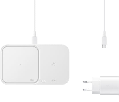 Samsung Duo trådløs netoplader, 15W, 1,67A, hvid, genforseglet EP-P5400TWEGEU