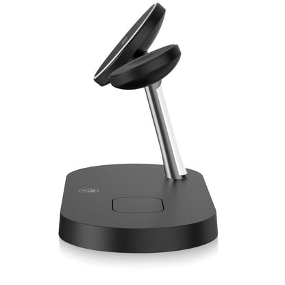 Tech-Protect A12 3i1 trådløs netoplader, 15W, 1,67A, sort