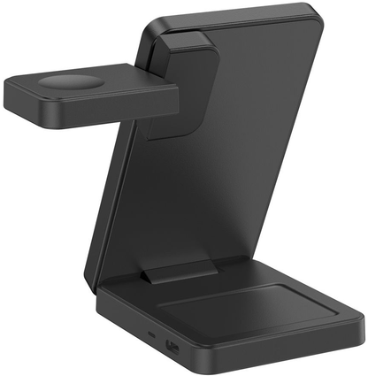Tech-Protect A56 3i1 Trådløs Netoplader, 25W, Sort