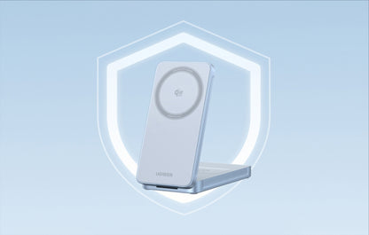 UGREEN MagFlow 2in1 trådløs netværksoplader, 25W, Blå