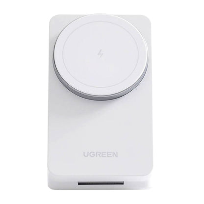 UGREEN W528 2in1 Trådløs Netværksoplader, 20W, 1.67A, Hvid