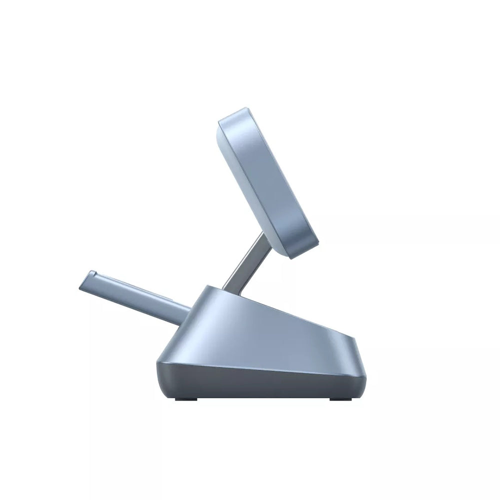 UGREEN W711 3in1 Trådløs Netværksoplader, 25W, 1.67A, Blå