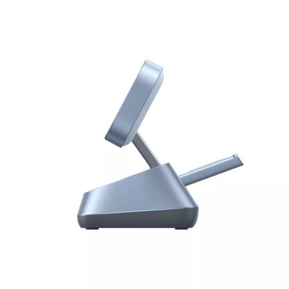 UGREEN W711 3in1 Trådløs Netværksoplader, 25W, 1.67A, Blå