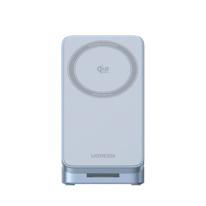 Trådløs netoplader UGREEN W757 (65901) 3i1, 25W, Blå
