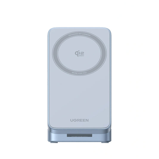 Trådløs netoplader UGREEN W757 (65901) 3i1, 25W, Blå
