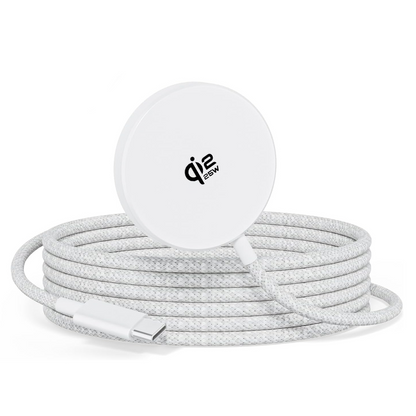 XO Design JH025 trådløs netoplader, 25W, 1,67A, hvid