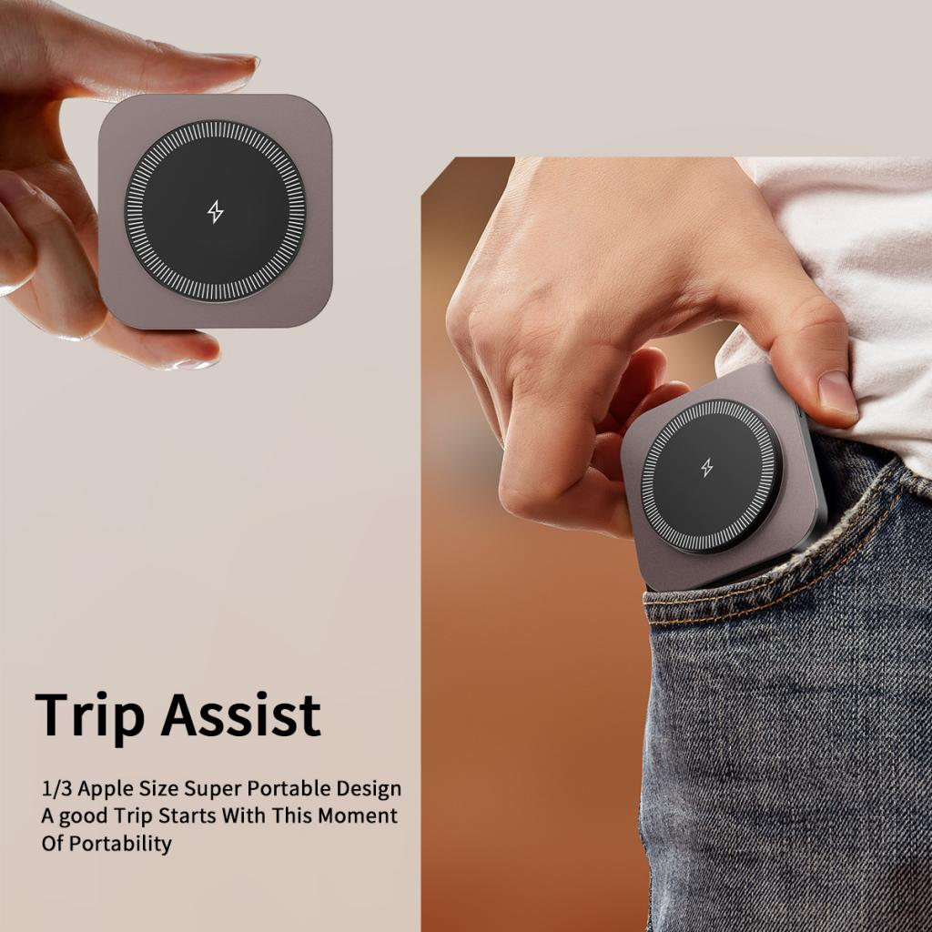 XO Design CX035 3in1 Wireless Network Charger, 15W, 1.67A, Black