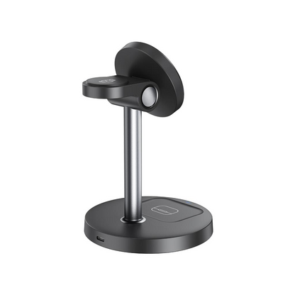 Trådløs Netværksoplader XO Design CX038 3in1, 15W, 1.67A, Sort