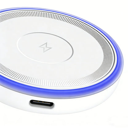 Trådløs netoplader XO Design CX042, 15W, 1.67A, Hvid