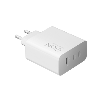 Xiaomi netværksoplader, 90W, 6.1A, 1 x USB-A - 2 x USB-C, Hvid BHR087MEU
