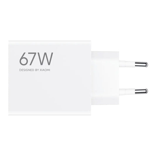 Xiaomi Netværksoplader, 67W, 6.2A, 1 x USB-A, Hvid BHR07SKEU