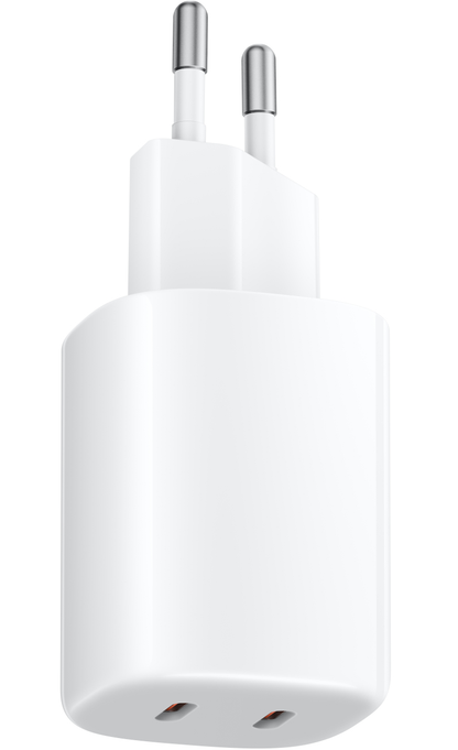 Xiaomi Nano Turbo Netoplader, 45W, 3A, 2 x USB-C, Hvid BHR087OEU