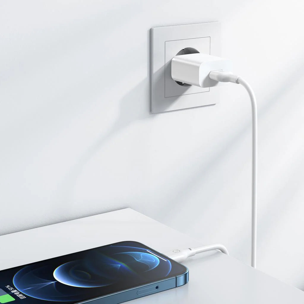Netværksoplader XO Design L99, 12W, 2.4A, 1 x USB-A, Hvid