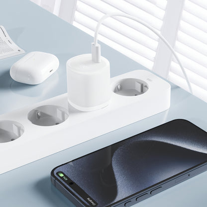 Netværksoplader XO Design L150, 30W, 3A, 1 x USB-C, Hvid