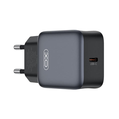 Netværksoplader XO Design L155, 30W, 3A, 1 x USB-C, Sort