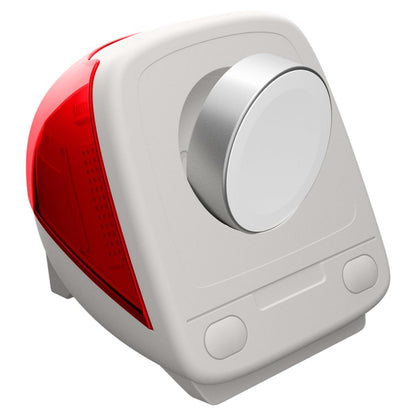 Spigen C1 Classic holder til trådløs oplader til Apple Watch Series, Rød AMP09341