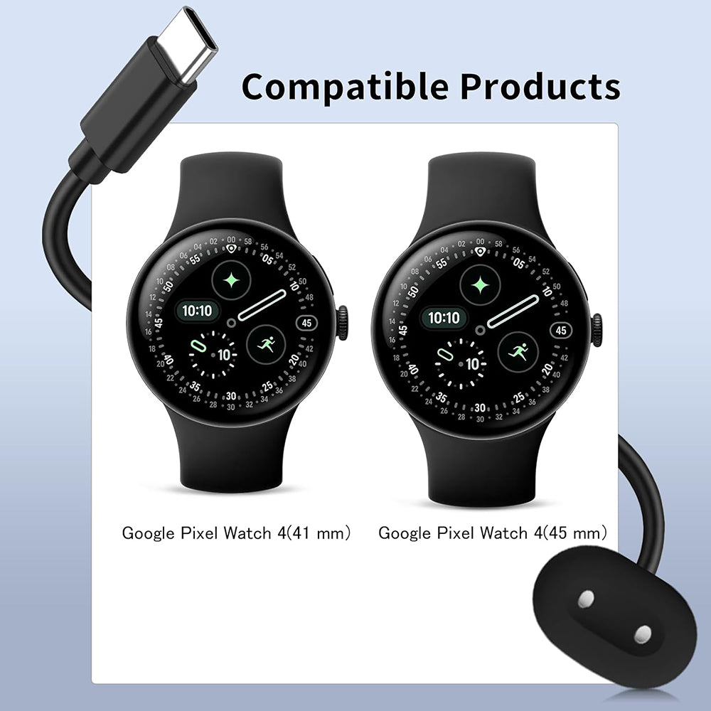 Trådløs Oplader Techsuit THPX til Google Pixel Watch 4 Series, Hvid