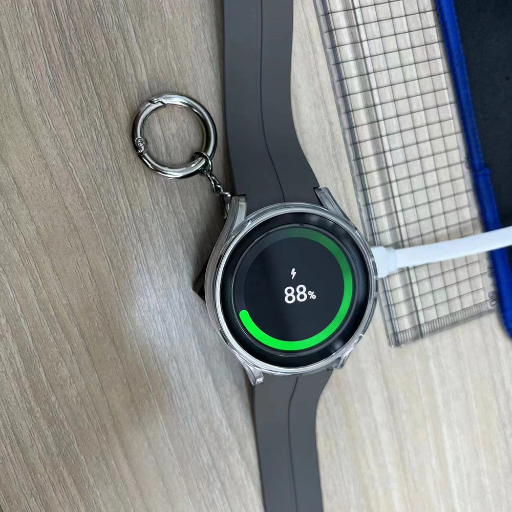 Trådløs Oplader Techsuit TSC4 til Samsung Galaxy Watch Series, Sort