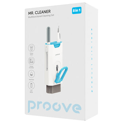 Rengøringsværktøj Proove Mr.Cleaner, 8i1, Hvid