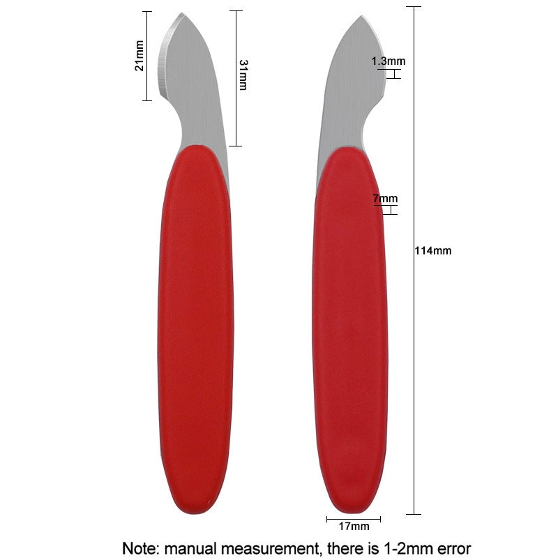 OEM Metalinstrument til Urkapsler, Rød