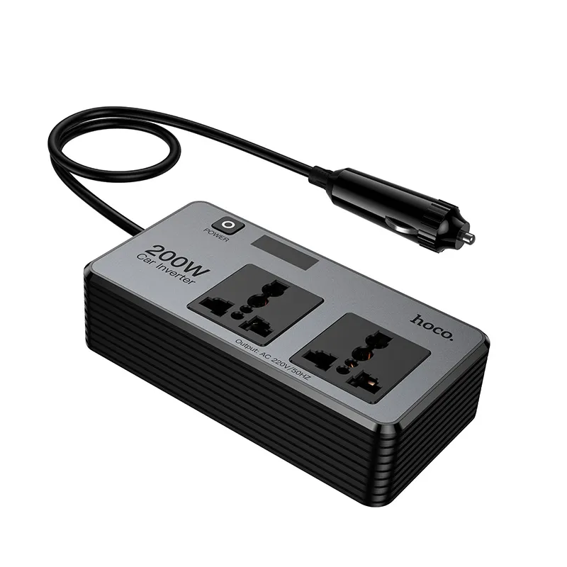 HOCO Z66 bilstrømsinverter, 200W