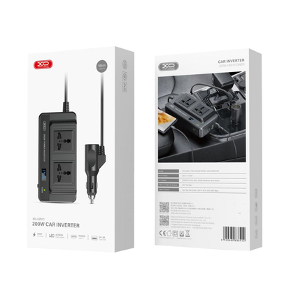 Elektrisk bilinverter XO Design CZ011, 200W