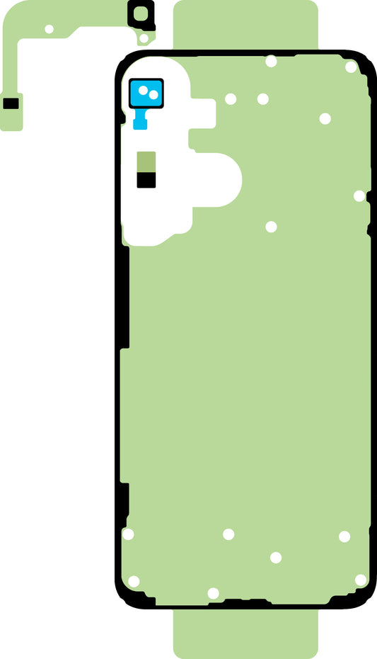 Klæbesæt til Batteridæksel Samsung Galaxy S23+ S916, Servicepakke GH82-30556A