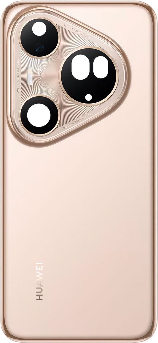 Sæt med Huawei Pura 80 Ultra Prestige Gold batteridæksel Service Pack og dedikerede servicerværktøjer