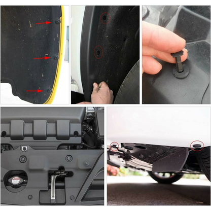 OEM Bilclips / Klemmer Sæt, 200in1